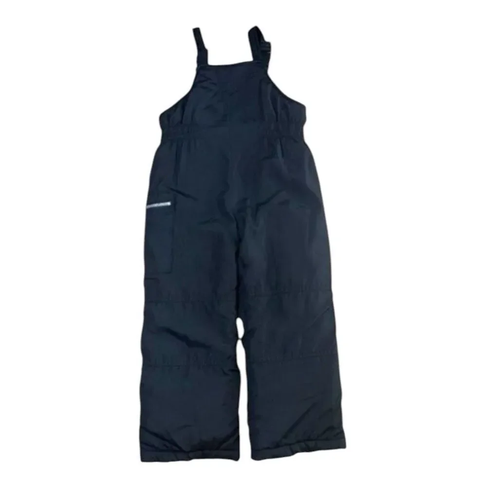 Carter's Kids Black Snow Bib Overalls Girls Size S/4 Pants Overall Winter Snow